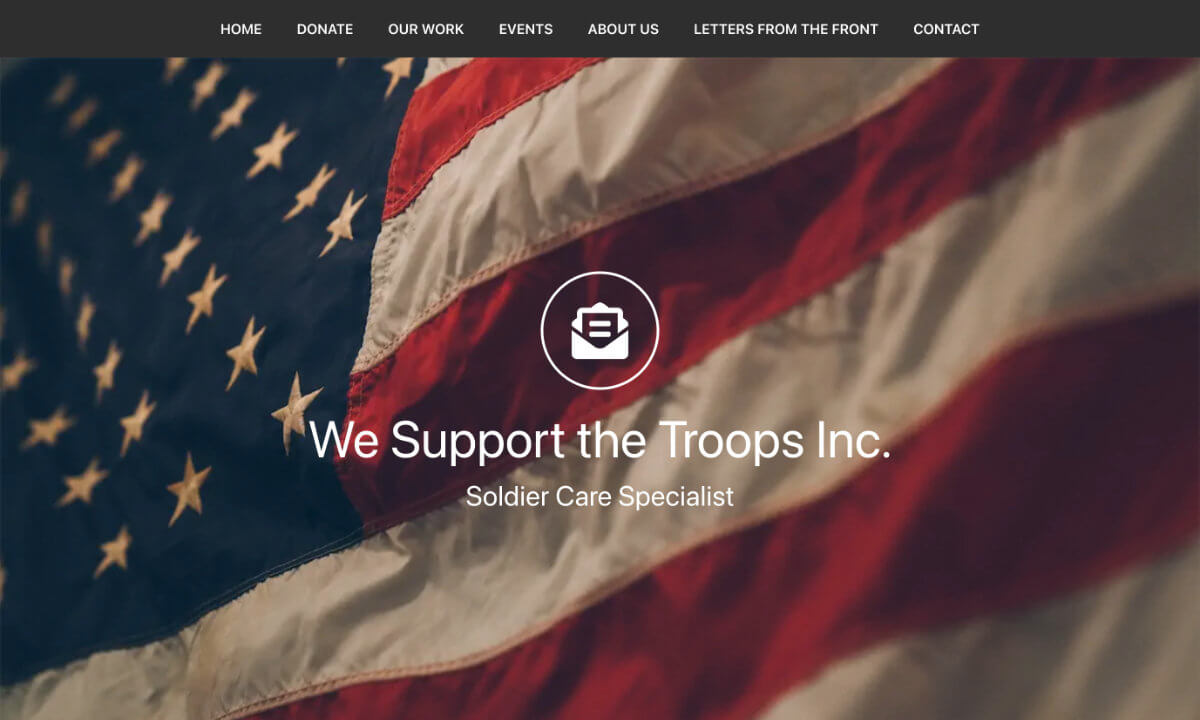 we support the troops